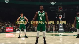 NBA 2K официально просимили финалы конф👀