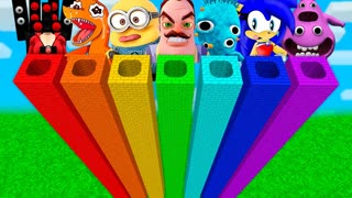 КРУГЛЫЕ ЯМЫ ДО НЕБА В МАЙНКРАФТ